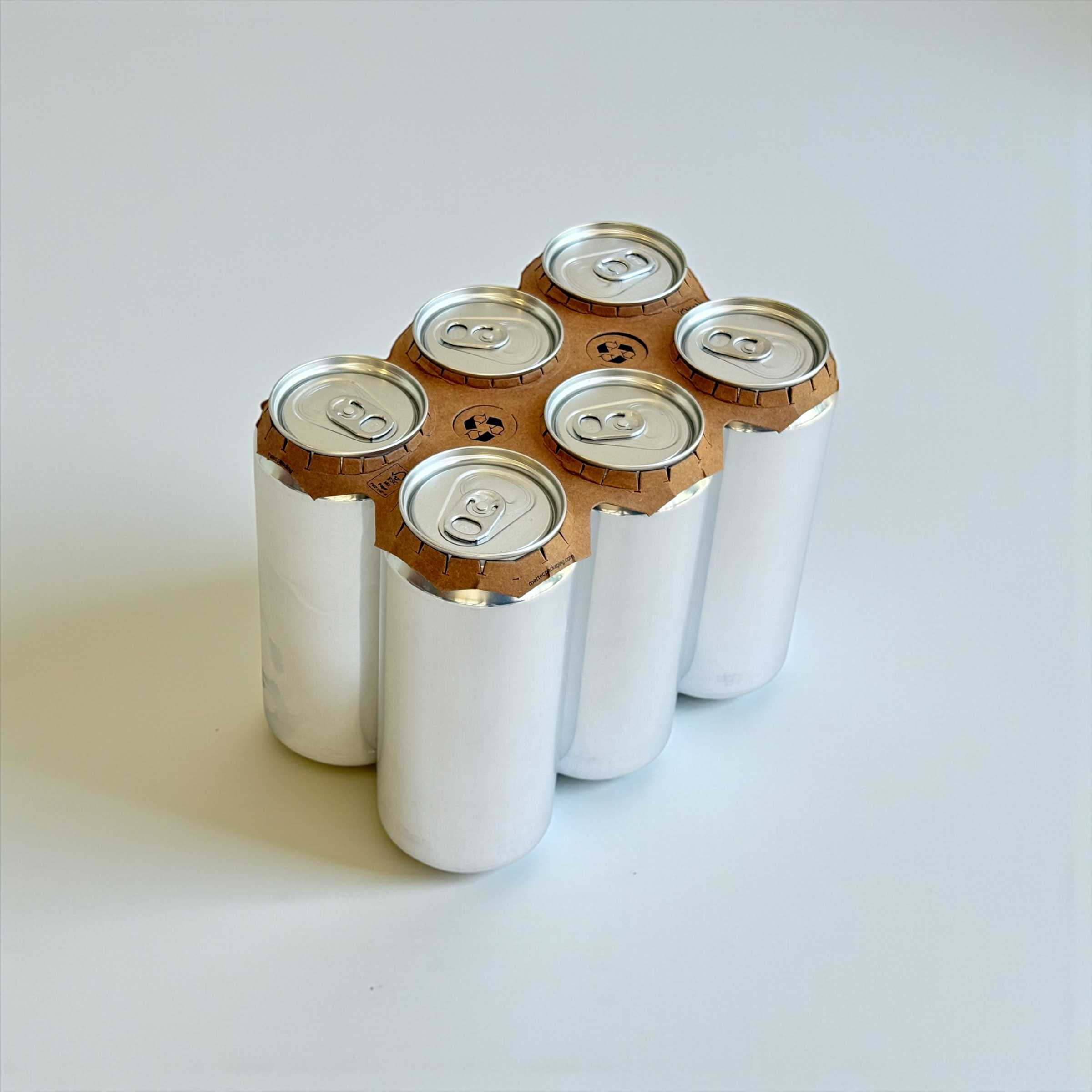 Porta latas de 6 unidades para latas estándar