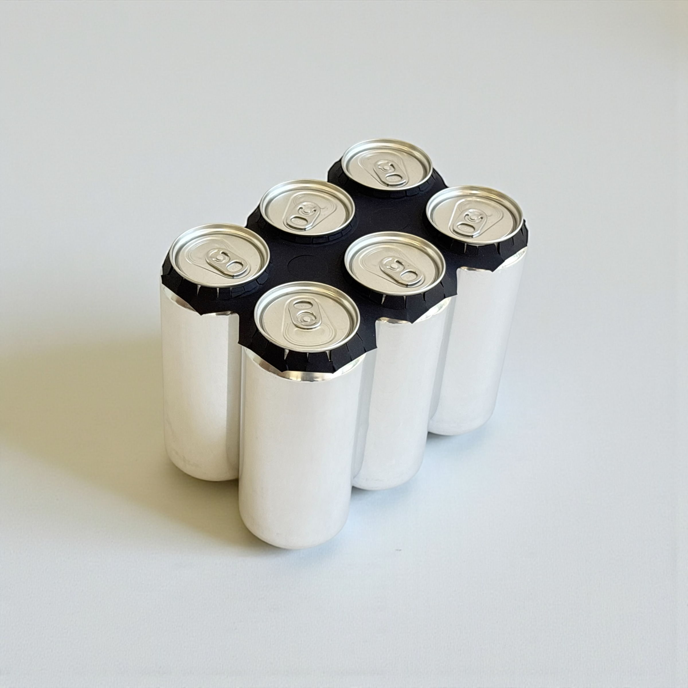 Porta latas de 6 unidades para latas estándar