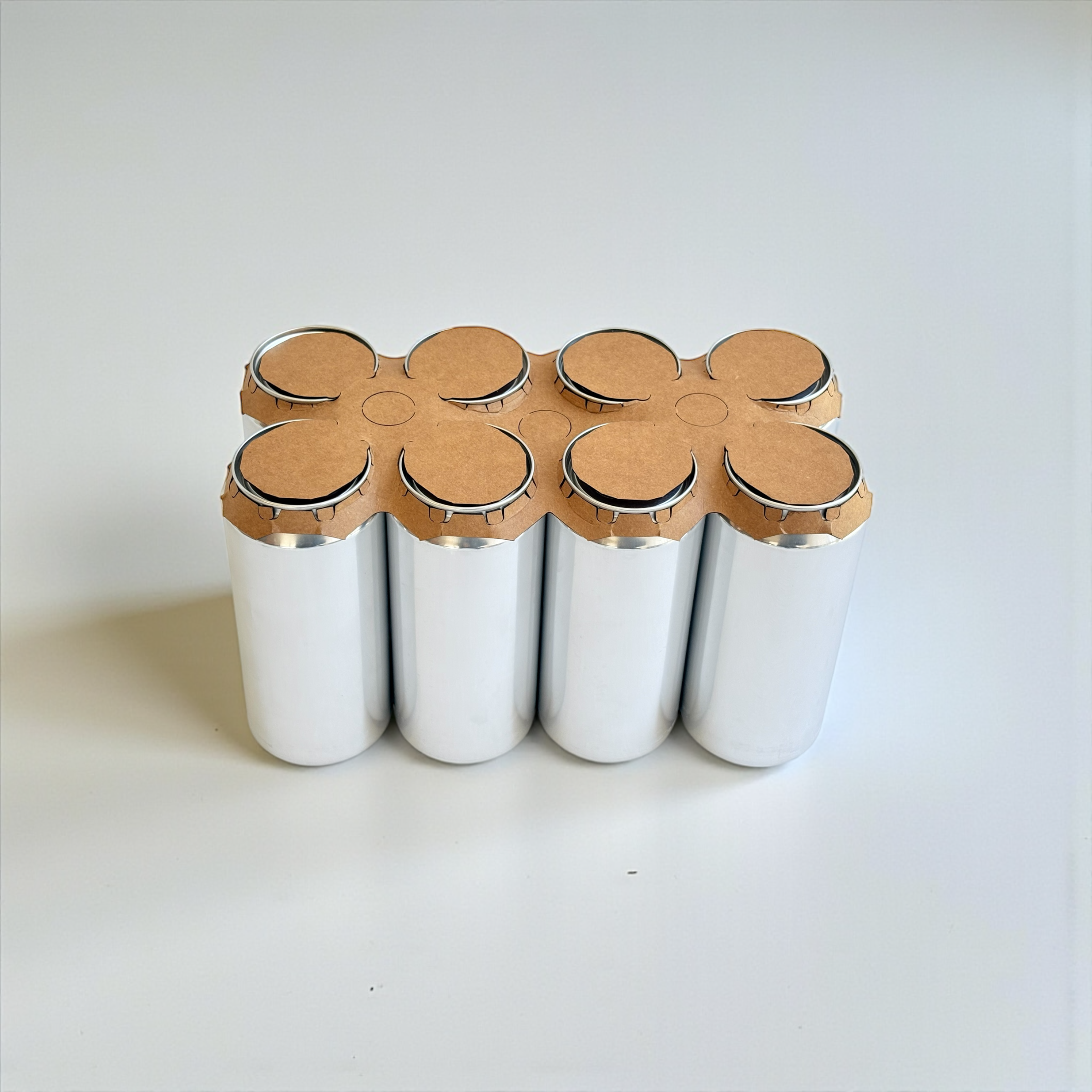 Porta latas de 8 unidades para latas estándar